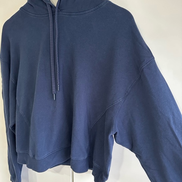 Nuuds Barrel Sweatpants & Hoodie Set in Navy - Picture 4 of 4